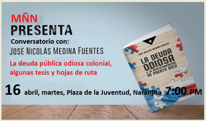 Arte charla deuda odiosa